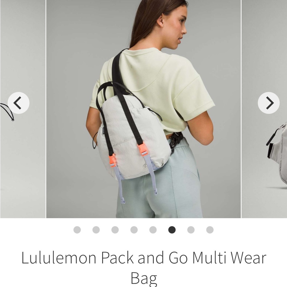 Lululemon Athletica Light Tan Backpack - Picture 5 of 6